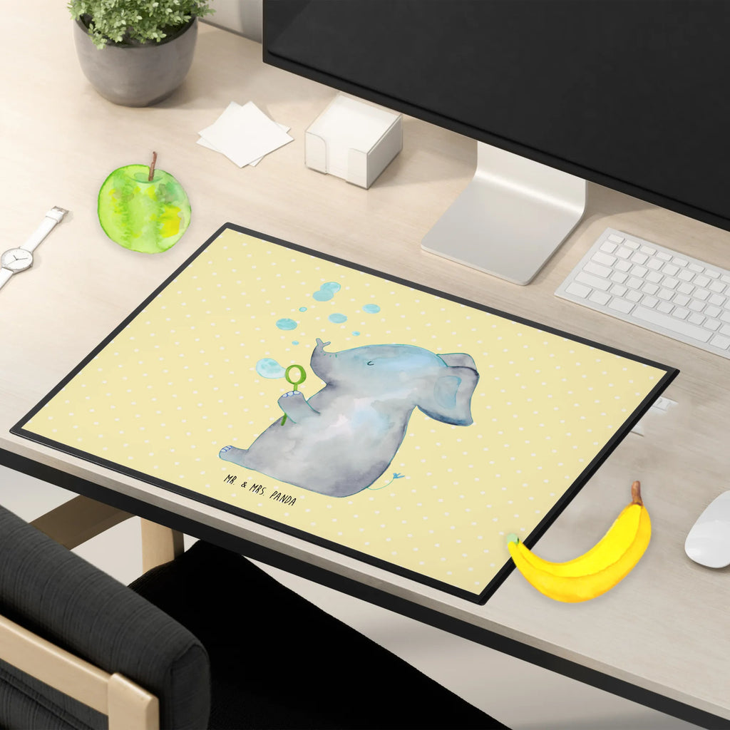 Desk pad elephant soap bubbles Schreibtisch Unterlagen, Schreibtischauflage, Schreibunterlage, Schreibwaren, Büroartikel, Schreibtischunterlage Groß, Bürobedarf, Tiermotive, Gute Laune, lustige Sprüche, Tiere, Liebesspruch, Liebe, Dickhäuter, Elefanten, Liebesbeweis, Elefant, Gefühl. Daheim, Heimat, Seifenblasen, Rüsseltier