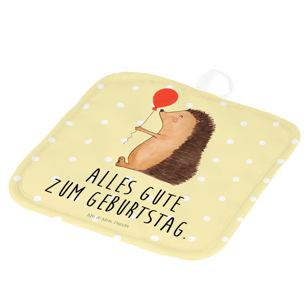 2er Set Topflappen  Igel Luftballon Topfhandschuhe, Topfuntersetzer, Topflappen, Topflappen 2er Set, topfhalter, Topflappenset, Topflappen Set, 2er Set Topflappen, Lustige Sprüche, Tiere, Tiermotive, Gute Laune, Ballon, Igel, Geburtstag, Herzlichen Glückwunsch, Geburtstagskind, Happy Birthday, Glückwunsch