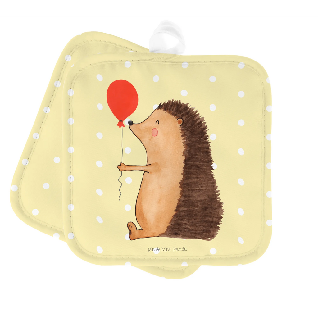 2er Set Topflappen  Igel Luftballon Topfhandschuhe, Topfuntersetzer, Topflappen, Topflappen 2er Set, topfhalter, Topflappenset, Topflappen Set, 2er Set Topflappen, Lustige Sprüche, Tiere, Tiermotive, Gute Laune, Ballon, Igel, Geburtstag, Herzlichen Glückwunsch, Geburtstagskind, Happy Birthday, Glückwunsch