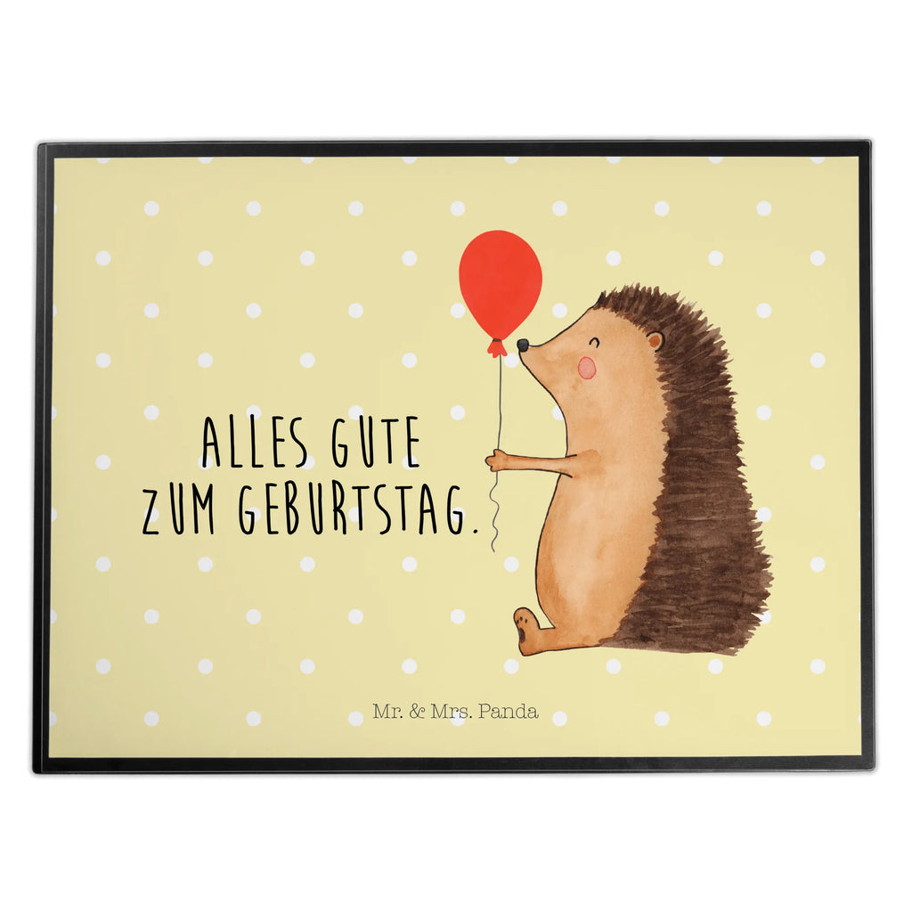 Schreibtischunterlage Igel mit Luftballon Büroartikel, Schreibtisch Unterlagen, Schreibunterlage, Bürobedarf, Schreibwaren, Schreibtischunterlage Groß, Schreibtischauflage, Tiermotive, Gute Laune, lustige Sprüche, Tiere, Glückwunsch, Ballon, Igel, Herzlichen Glückwunsch, Geburtstagskind, Happy Birthday, Geburtstag