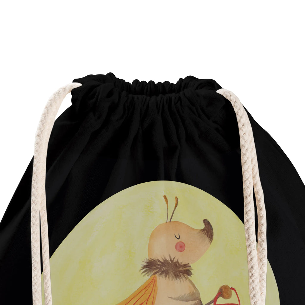 Drawstring bag Firefly bag, sports bag, gym bag, hipster, jute bag, carrier bag, small animals, cute, funny, cute animal motives, hand drawn, small world, funny sayings, good mood, happy, gifts, gift ideas, special gifts, animal lover, card, proof of love, glowworm, butterfly, glow, marriage proposal, engagement, love, love saying, favourite person, magic, anniversary