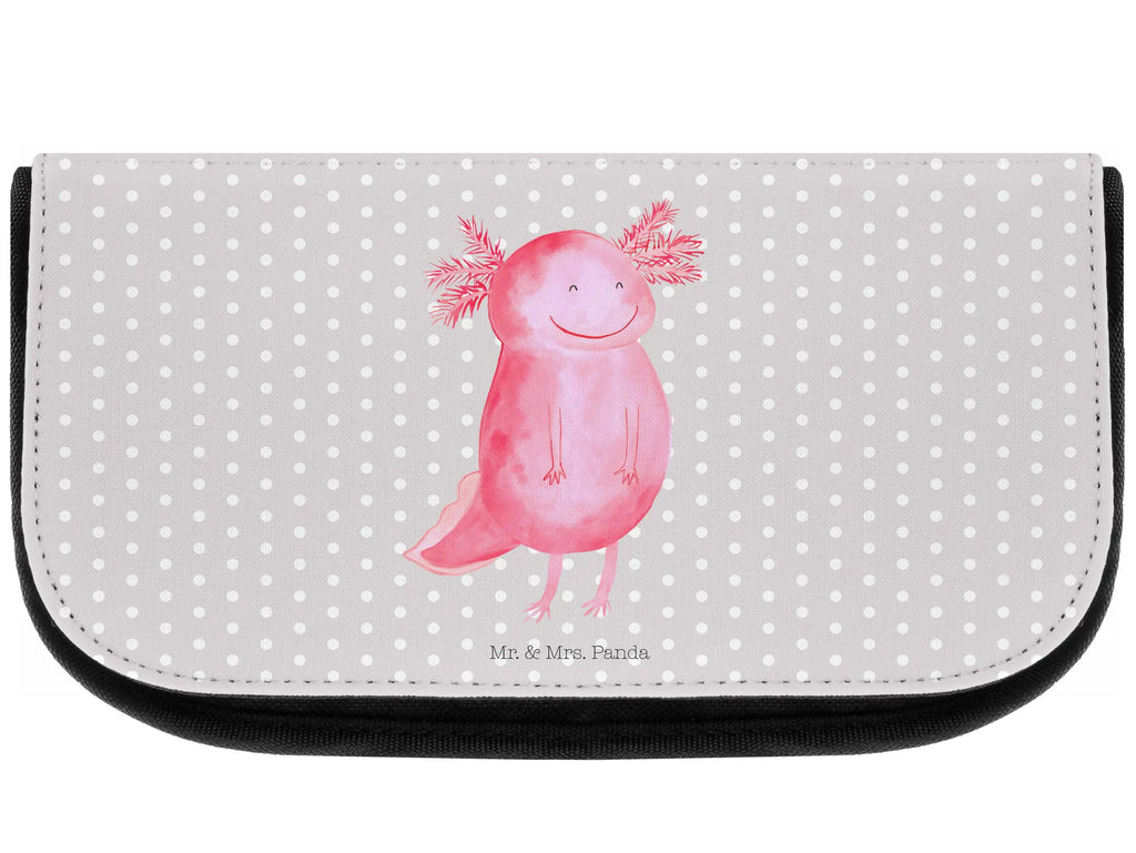 Cosmetics bag axolotl Happy Reisenecessaires, reise kosmetiktasche, Beautybag, bad tasche, Schminktäschchen, Necessaire, kleines Täschchen, kosmetiktäschchen, hygiene tasche, Beauty Bag, zubehörtasche, Schminkbeutel, toilettenbeutel, Waschbeutel, Kulturbeutel, kulturtäschchen, Toilettentasche, beauty case, reiseschminktasche, Kosmetiktasche, Waschtasche, Schminktasche, beauty tasche, Make-Up Bag, Organizer Tasche, Kulturtasche, utensilientasche, kosmetik beutel, Axolotl, Molch, Motivation, Lurch, Axolot, Lurche, Gute Laune, Schwanzlurch
