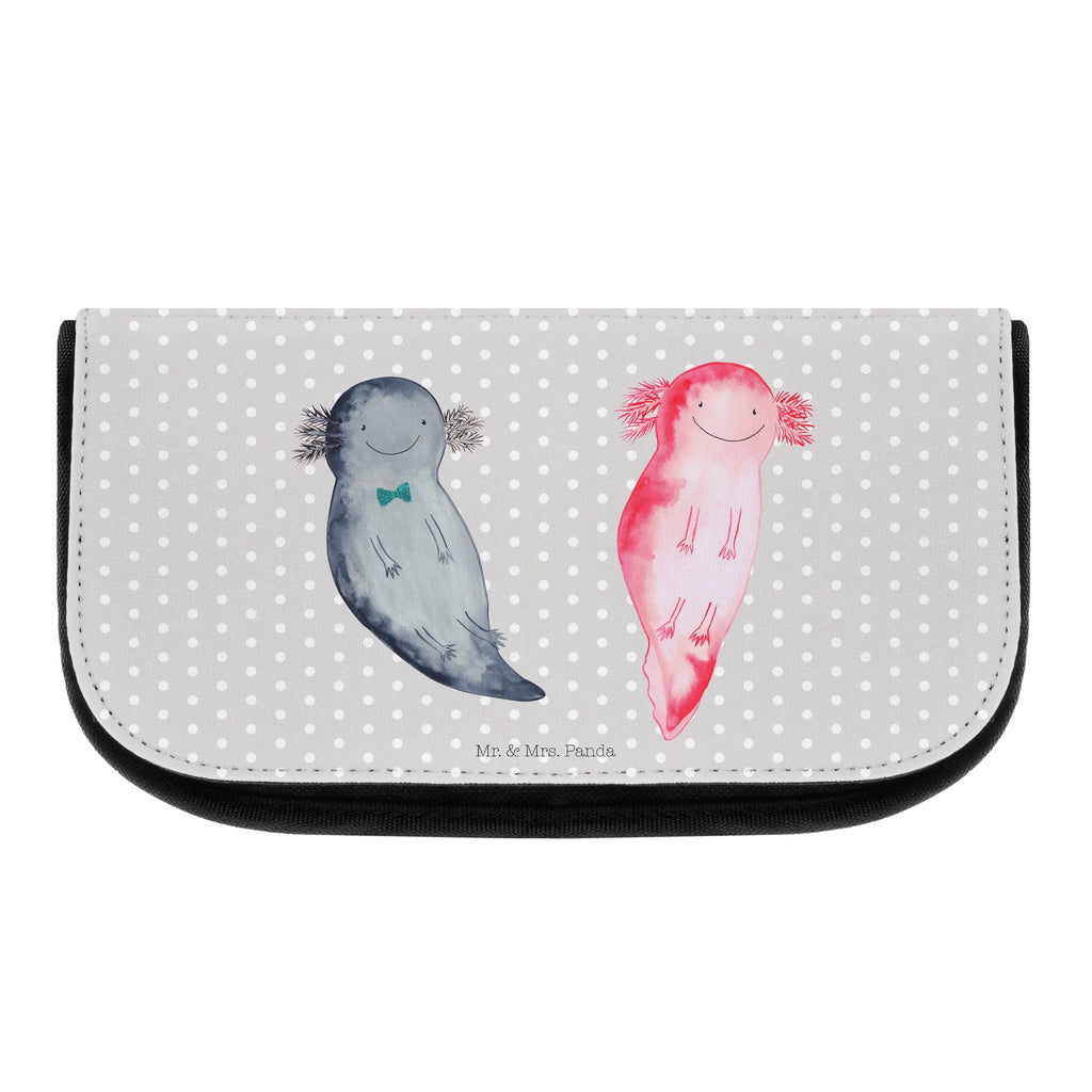 Cosmetics bag axolotl Girlfriend Toilet bag, Cosmetic bag, Make-up bag, Sludge bag, Bag, Cosmetics, Wallet, Mudflap case, Axolotl, Axelotl, marine animals, Mexican walking fish, salamander, axolotl, great love, proof of love, tail, valentine's day, axolot, anniversary, amphibian, love, husband, fiancé, friend