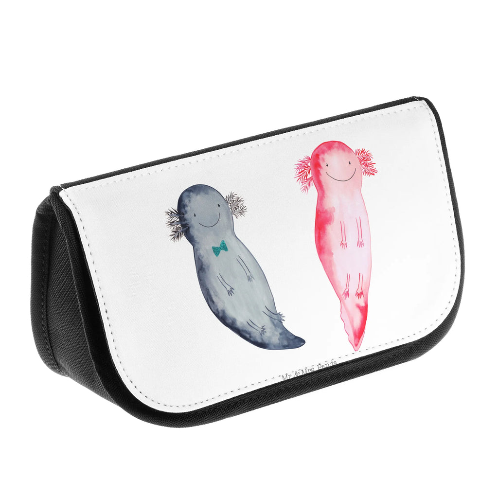 Cosmetics bag axolotl Girlfriend Toilet bag, Cosmetic bag, Make-up bag, Sludge bag, Bag, Cosmetics, Wallet, Mudflap case, Axolotl, Axelotl, marine animals, Mexican walking fish, salamander, axolotl, great love, proof of love, tail, valentine's day, axolot, anniversary, amphibian, love, husband, fiancé, friend