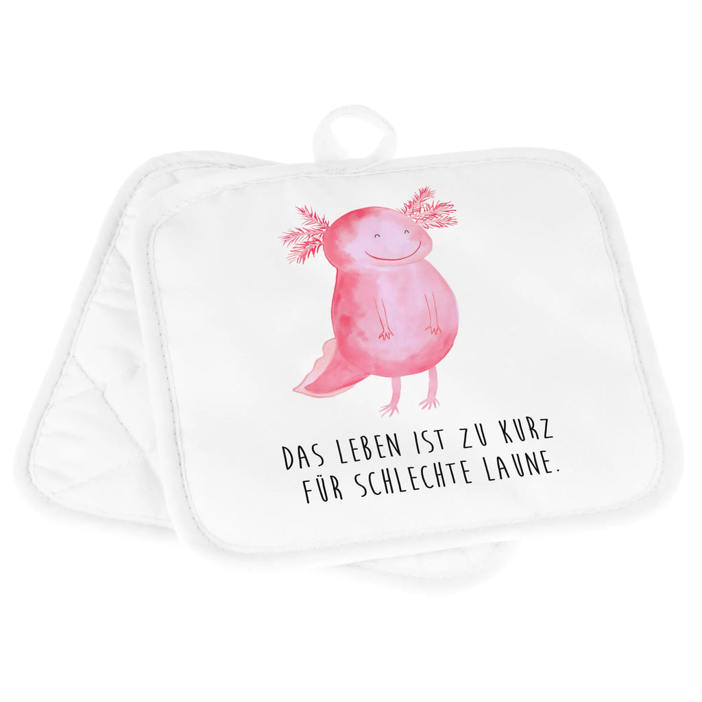 Pot holder axolotl Happy Topflappen Set, Topfuntersetzer, Schöne Topflappen, Topflappen 2er Set, Ofenhandschuh, Topflappen mit Spruch, Topflappen, Topfhandschuh, Topfhandschuhe, Topflappen lustig, Topflappenset, Ofenhandschuhe, Axolotl, Molch, Motivation, Schwanzlurch, Axolot, gute Laune, Lurch, Lurche