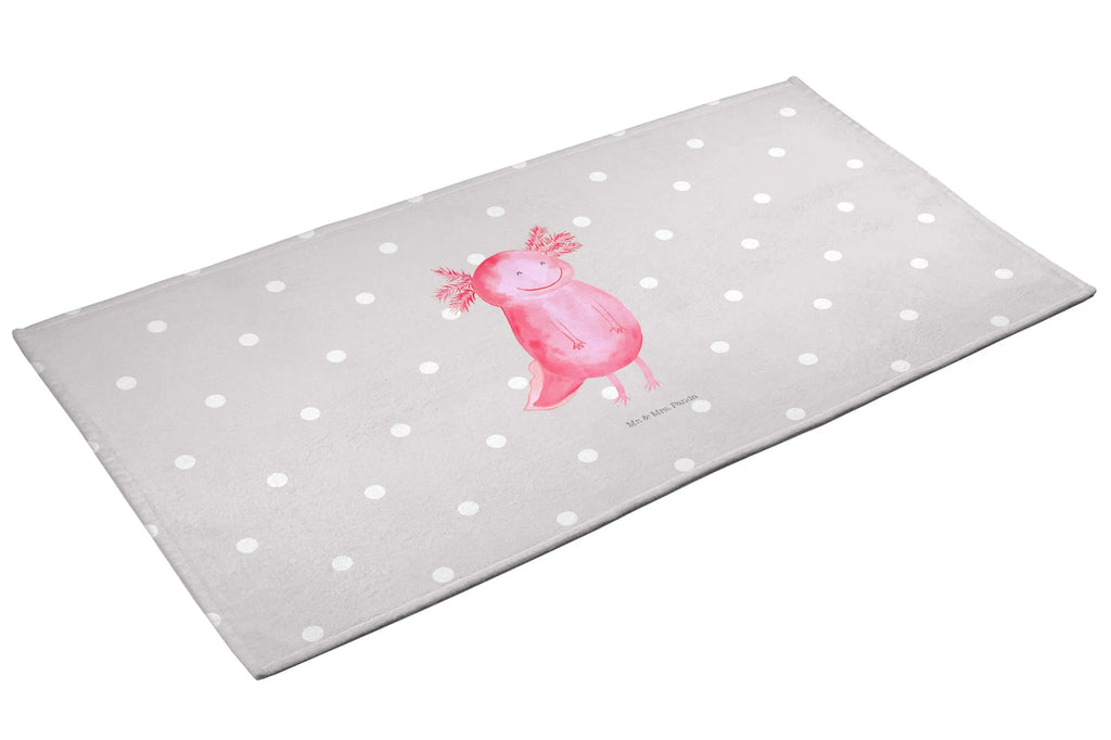 Hand towel axolotl Happy Towel, bathroom, children, big, towels, baby, bath towel, Axolotl, Axelotl, marine animals, Mexican walking fish, salamander, amphibian, axolot, good mood, tail, motivation, axolotl