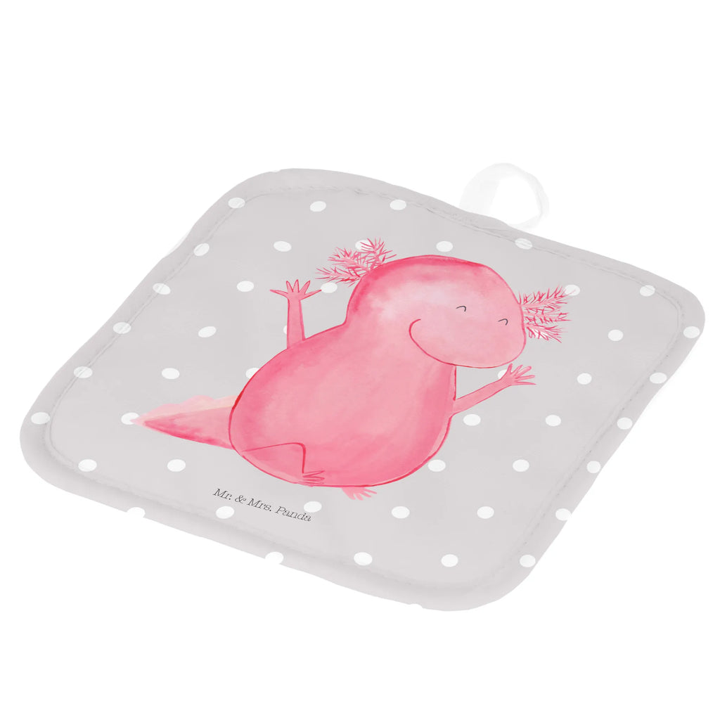 2-elementowy zestaw podkładek pod garnki Axolotl Hurra Ofenhandschuh, Topflappen, Topflappen Set, Topflappen lustig, Topflappen 2er Set, Topflappen mit Spruch, Topfuntersetzer, Schöne Topflappen, Topflappenset, Topfhandschuhe, Topfhandschuh, Ofenhandschuhe, Axolotl, Molch, Axolot, Spaß, Lurch, Schwanzlurch, Lurche, Motivation, Zufriedenheit, Freude, fröhlich
