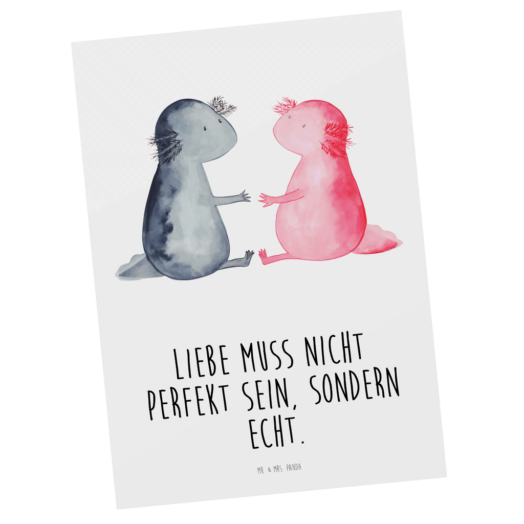 Postcard axolotl Love Grußkarte, Postkarten, Kunstkarten, Motivkarte, Designkarte, spruchkarte, Postkarte, bildkarte, kunstkarte, Fotokarte, einzelkarte, Ansichtskarte, Ansichtskarten, Molch, Axolotl, Liebe, Freund, Liebesbeweis, Ehemann, Lurche, Lurch, Jahrestag, Große Liebe, Valentinstag, Verlobter, Schwanzlurch, Axolot