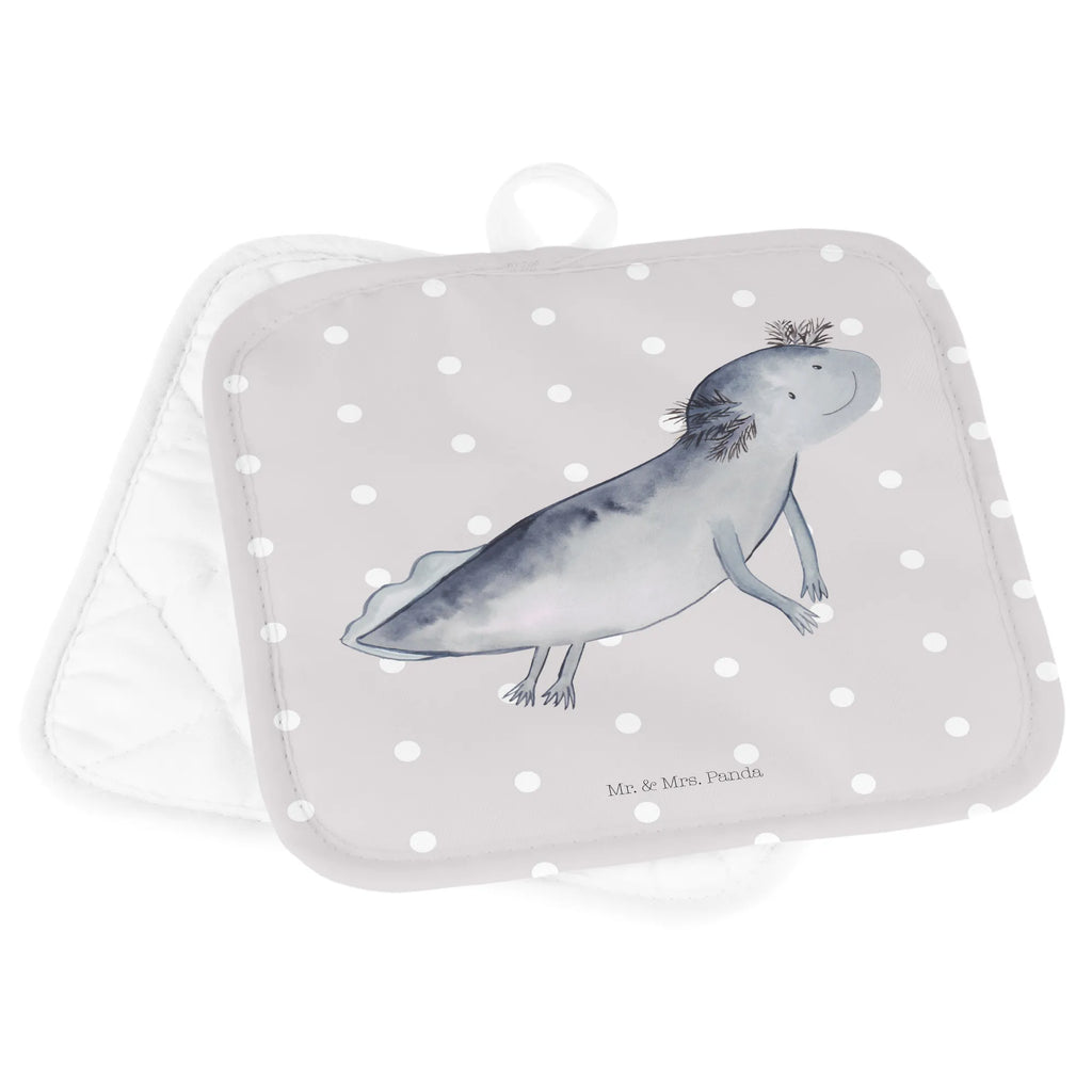 2-elementowy zestaw podkładek pod garnki ajolotl pływanie Topfuntersetzer, Topfhandschuhe, Topflappenset, 2er Set Topflappen, Topflappen 2er Set, Topflappen Set, Topflappen, topfhalter, Axolotl, Molch, Lurch, Probleme, Schwanzlurch, Lösungen, Problem, Motivation, Axolot, Lurche