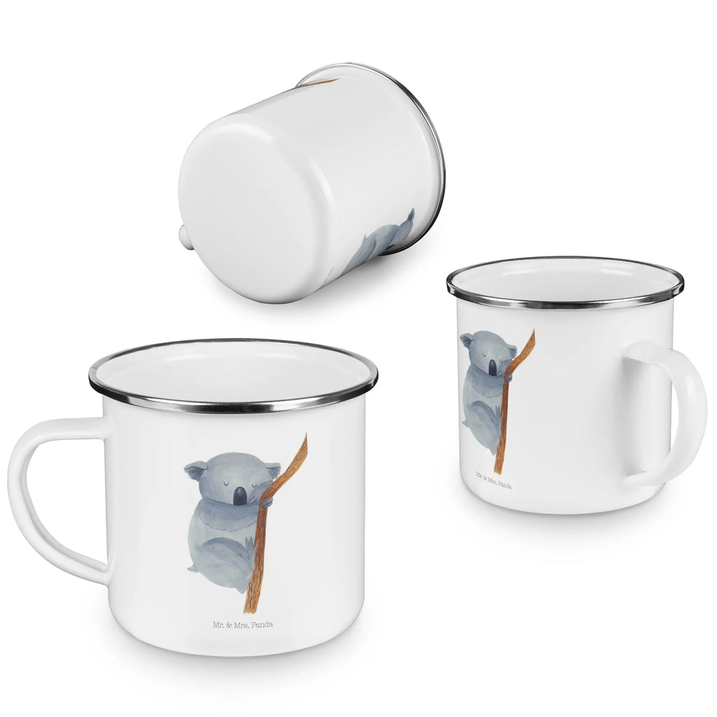 Camping Emaille Tasse Koalabär metallbecher, blechbecher, Metalltasse, Teetasse, Emailletasse, wandertasse, Kaffeetasse, Campingtasse, Kaffeebecher, Trinkbecher, wanderbecher, Blechtasse, becher emaille, emaillebecher, Tasse, Becher, Reisebecher, Campingbecher, Pott, Emaille Becher, Emaille Tasse, Tasse Emaille, Teebecher, reisetasse, Tiere, Tiermotive, Gute Laune, Lustige Sprüche, Traum, Schlafzimmer, Koalabär, Traumland, Träumen, Koala, Bär, schlafen