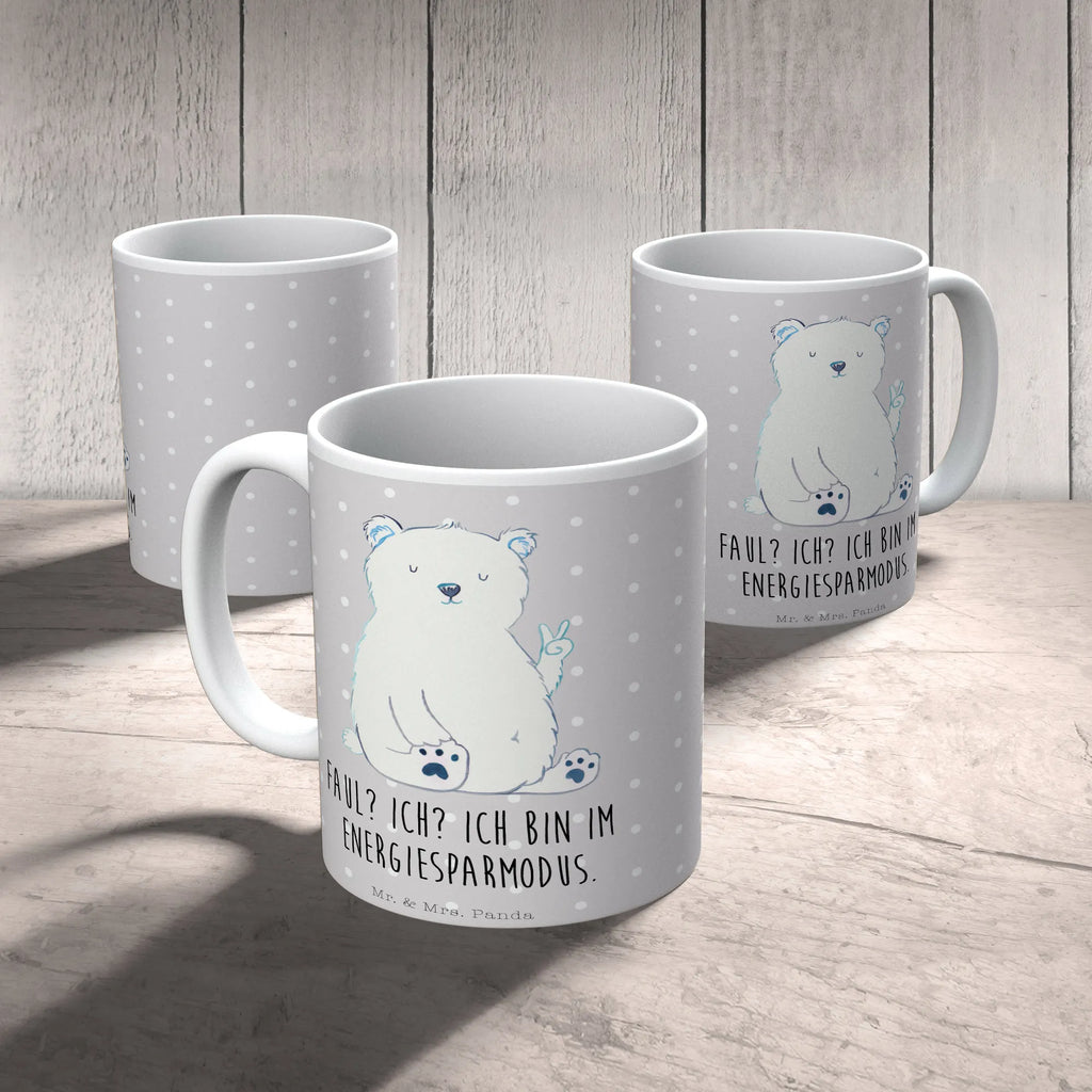 Mug Icebear Lazy Tasse mit Zitaten, Porzellantasse, Bürotasse, Keramiktasse, Kaffeetasse, Tasse, Geschenktasse, Tasse mit Motiven, Teetasse, Bär, Teddy, Teddybär, Homeoffice, Arbeit, Relaxen, Entspannen, Nordpol, Bürojob, Büro, Eisbär, Arbeitsplatz, Faul