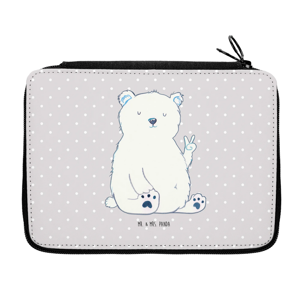 Federmappe Eisbär Faul Bleistift Etui, Stiftebeutel, Buntstiftmäppchen, Schreibetui, Schulmäppchen, Schuletui, Farbstiftetui, Stifteetui, Schlampermäppchen, Federmappe Set, Schüleretui, Federmäppchen, Zeichenetui, Bleistiftetui, Etui für Stifte, Mäppchen, Stifte Etui, Schreibmappe, Stiftemappe, Federtasche, Malmappe, Buntstiftetui, Stiftetasche, Teddy, Bär, Teddybär, Arbeitsplatz, Relaxen, Bürojob, Homeoffice, Entspannen, Büro, Nordpol, Faul, Arbeit, Eisbär
