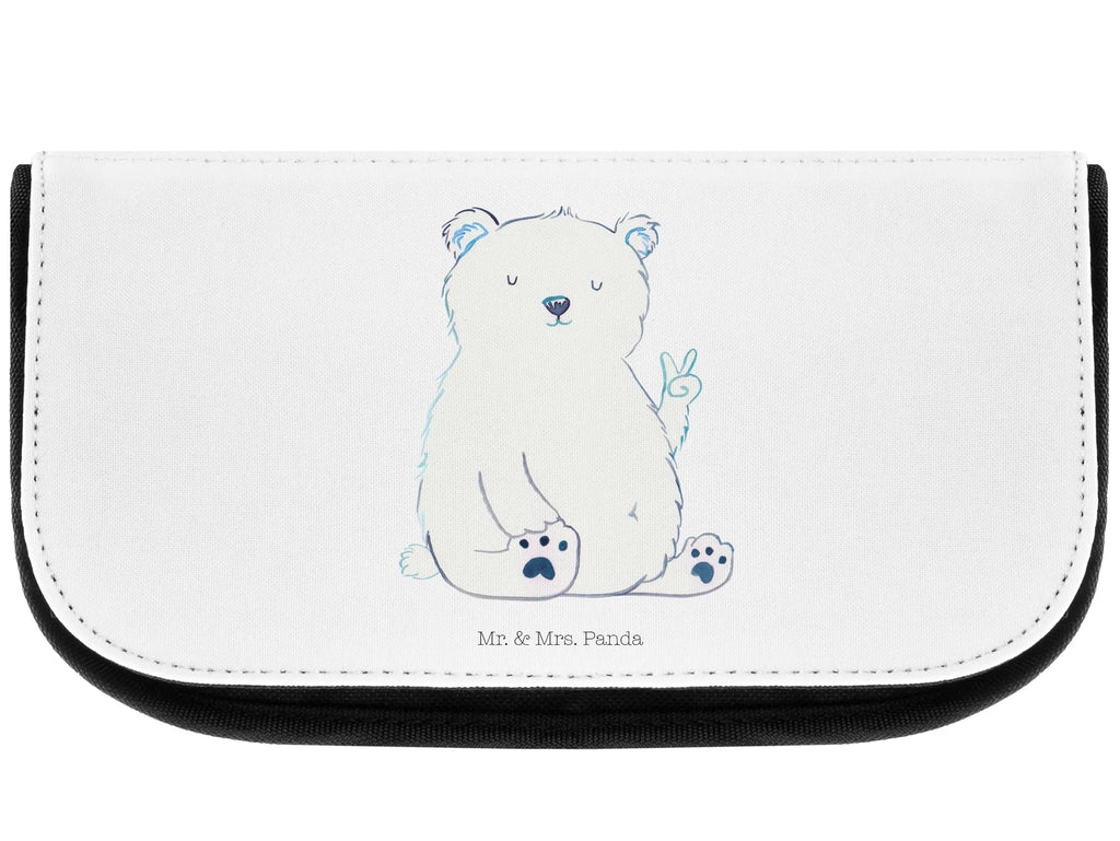 Kosmetiktasche Eisbär Faul Reisenecessaires, Waschtasche, Schminktasche, Toilettentasche, Kulturtasche, kosmetiktäschchen, Organizer Tasche, beauty case, toilettenbeutel, Beauty Bag, Kulturbeutel, Beautybag, reise kosmetiktasche, kulturtäschchen, beauty tasche, kleines Täschchen, Schminktäschchen, Make-Up Bag, zubehörtasche, kosmetik beutel, reiseschminktasche, Necessaire, hygiene tasche, Schminkbeutel, Waschbeutel, Kosmetiktasche, utensilientasche, bad tasche, Bär, Teddy, Teddybär, Homeoffice, Eisbär, Entspannen, Faul, Relaxen, Bürojob, Nordpol, Arbeitsplatz, Arbeit, Büro