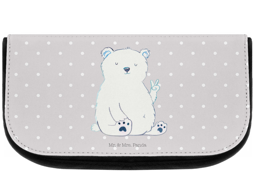 Kosmetiktasche Eisbär Faul Reisenecessaires, Waschtasche, Schminktasche, Toilettentasche, Kulturtasche, kosmetiktäschchen, Organizer Tasche, beauty case, toilettenbeutel, Beauty Bag, Kulturbeutel, Beautybag, reise kosmetiktasche, kulturtäschchen, beauty tasche, kleines Täschchen, Schminktäschchen, Make-Up Bag, zubehörtasche, kosmetik beutel, reiseschminktasche, Necessaire, hygiene tasche, Schminkbeutel, Waschbeutel, Kosmetiktasche, utensilientasche, bad tasche, Bär, Teddy, Teddybär, Homeoffice, Eisbär, Entspannen, Faul, Relaxen, Bürojob, Nordpol, Arbeitsplatz, Arbeit, Büro