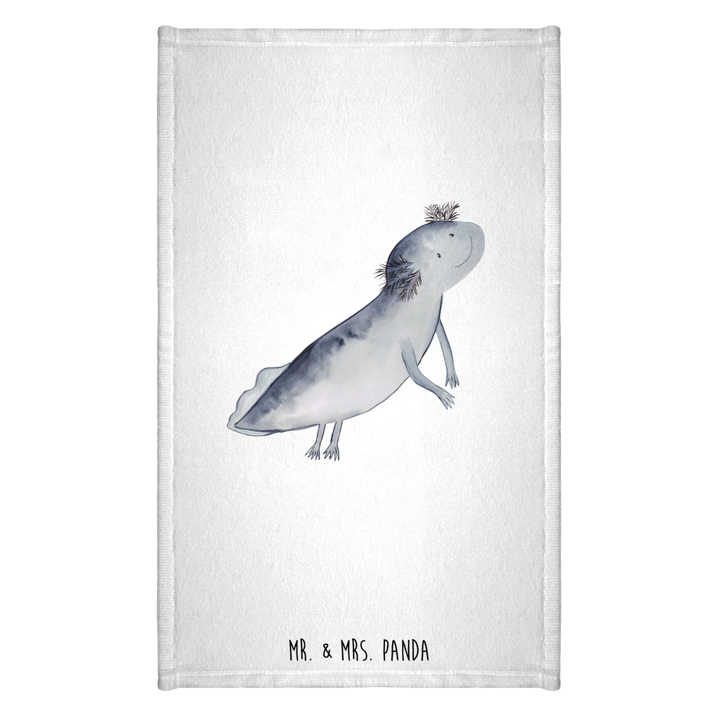Hand towel axolotl To swim bath towel, towels, bathroom, big, Towel, baby, children, Axolotl, Axelotl, marine animals, Mexican walking fish, salamander, problems, tail, problem, amphibians, axolot, motivation, solutions