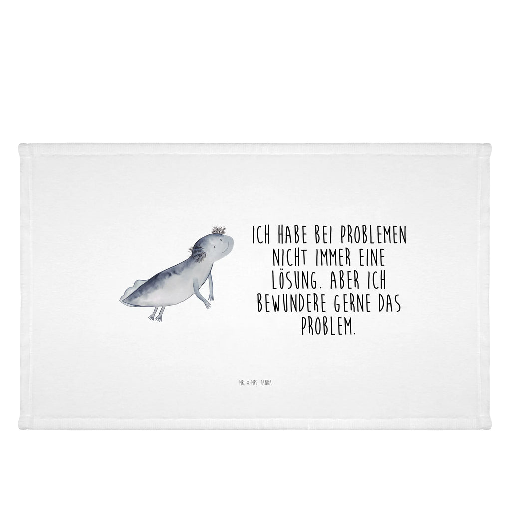 Hand towel axolotl To swim bath towel, towels, bathroom, big, Towel, baby, children, Axolotl, Axelotl, marine animals, Mexican walking fish, salamander, problems, tail, problem, amphibians, axolot, motivation, solutions
