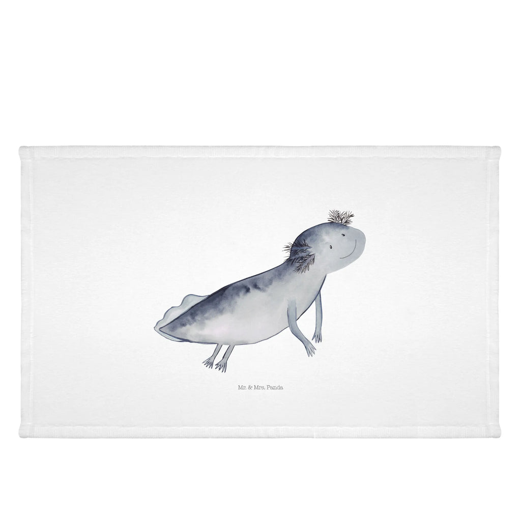Hand towel axolotl To swim bath towel, towels, bathroom, big, Towel, baby, children, Axolotl, Axelotl, marine animals, Mexican walking fish, salamander, problems, tail, problem, amphibians, axolot, motivation, solutions