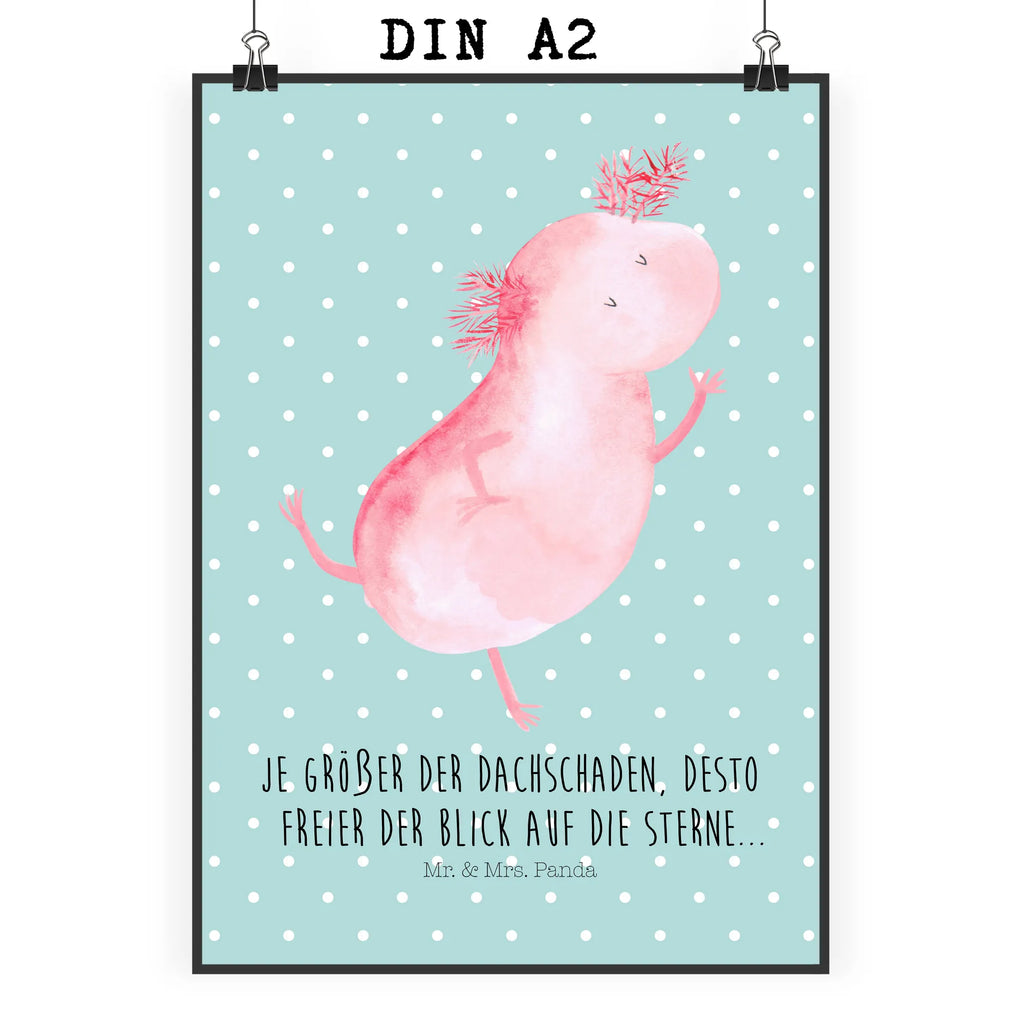 Plakat aksolotl tańczyć Bild, Poster, kunstdruck poster, Wanddekoration, Deko Bild, drucke, Wandbild, kunst für die wand, Kunstdruck, wanddruck, kunstposter, Wandschmuck, Posterdruck, wanddeko, Plakat, grafikposter, Mr. & Mrs. Panda Poster, Wandposter, Wanddeko Bild, Designposter, wandkunst, Bild für Wand, Molch, Axolotl, Schwanzlurch, Axolot, Freundin, Lurch, Sterne, Dachschaden, Lurche, Verrückt, Beste Freundin