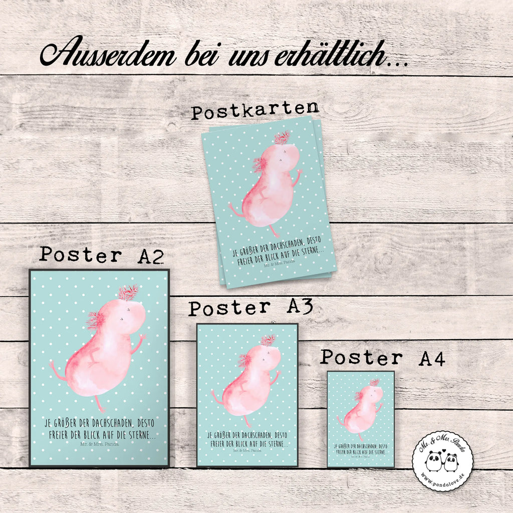 Plakat aksolotl tańczyć Bild, Poster, kunstdruck poster, Wanddekoration, Deko Bild, drucke, Wandbild, kunst für die wand, Kunstdruck, wanddruck, kunstposter, Wandschmuck, Posterdruck, wanddeko, Plakat, grafikposter, Mr. & Mrs. Panda Poster, Wandposter, Wanddeko Bild, Designposter, wandkunst, Bild für Wand, Molch, Axolotl, Schwanzlurch, Axolot, Freundin, Lurch, Sterne, Dachschaden, Lurche, Verrückt, Beste Freundin