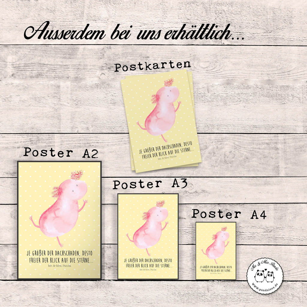 Plakat aksolotl tańczyć Bild, Poster, kunstdruck poster, Wanddekoration, Deko Bild, drucke, Wandbild, kunst für die wand, Kunstdruck, wanddruck, kunstposter, Wandschmuck, Posterdruck, wanddeko, Plakat, grafikposter, Mr. & Mrs. Panda Poster, Wandposter, Wanddeko Bild, Designposter, wandkunst, Bild für Wand, Molch, Axolotl, Schwanzlurch, Axolot, Freundin, Lurch, Sterne, Dachschaden, Lurche, Verrückt, Beste Freundin