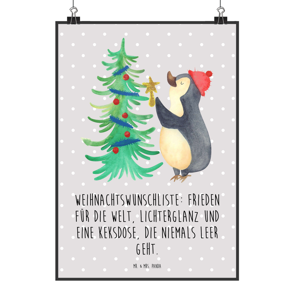 Poster Pinguin Weihnachtsbaum wanddruck, Wandbild, wandkunst, wanddeko, kunstdruck poster, Wandschmuck, kunstposter, Posterdruck, drucke, grafikposter, Designposter, Poster, Wandposter, Bild für Wand, Plakat, Deko Bild, Wanddekoration, Mr. & Mrs. Panda Poster, Kunstdruck, Bild, Wanddeko Bild, kunst für die wand, Wintermotiv, Heiligabend, Advent, Nikolaus, Weihnachtsdeko, Winter, Weihnachten, Pinguin