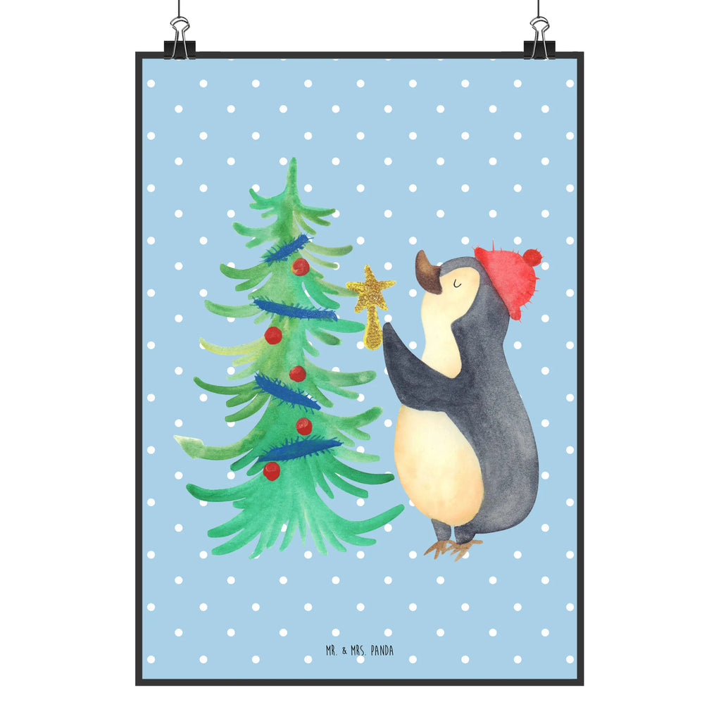 Poster Pinguin Weihnachtsbaum wanddruck, Wandbild, wandkunst, wanddeko, kunstdruck poster, Wandschmuck, kunstposter, Posterdruck, drucke, grafikposter, Designposter, Poster, Wandposter, Bild für Wand, Plakat, Deko Bild, Wanddekoration, Mr. & Mrs. Panda Poster, Kunstdruck, Bild, Wanddeko Bild, kunst für die wand, Wintermotiv, Heiligabend, Advent, Nikolaus, Weihnachtsdeko, Winter, Weihnachten, Pinguin