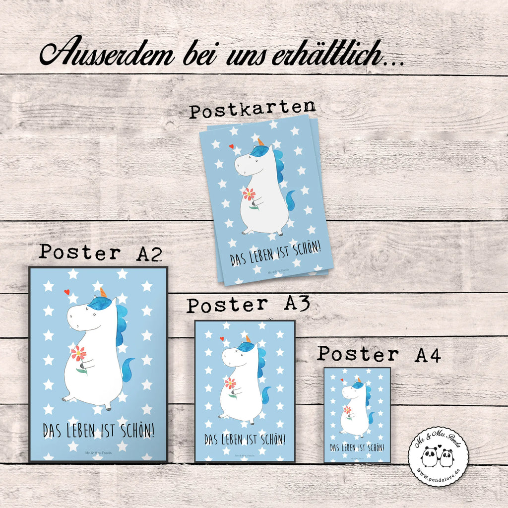 Poster Einhorn Spaziergang drucke, wanddruck, wanddeko, Plakat, Kunstdruck, kunstposter, Wanddekoration, Wanddeko Bild, Posterdruck, Wandbild, kunstdruck poster, Bild für Wand, Wandschmuck, grafikposter, Mr. & Mrs. Panda Poster, kunst für die wand, Designposter, Deko Bild, wandkunst, Bild, Poster, Wandposter, Einhorn Deko, Einhörner, Einhorn, Unicorn, Blumen, Gute Laune, Mutter, Schwester, Glitzer, Motivation, Spaziergang, Freundin, Freude