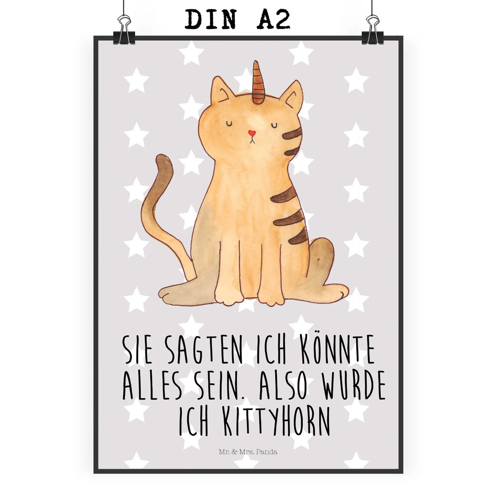 Plakat jednorożec kot Jednorożec, jednorożce, dekoracje jednorożca, jednorożec