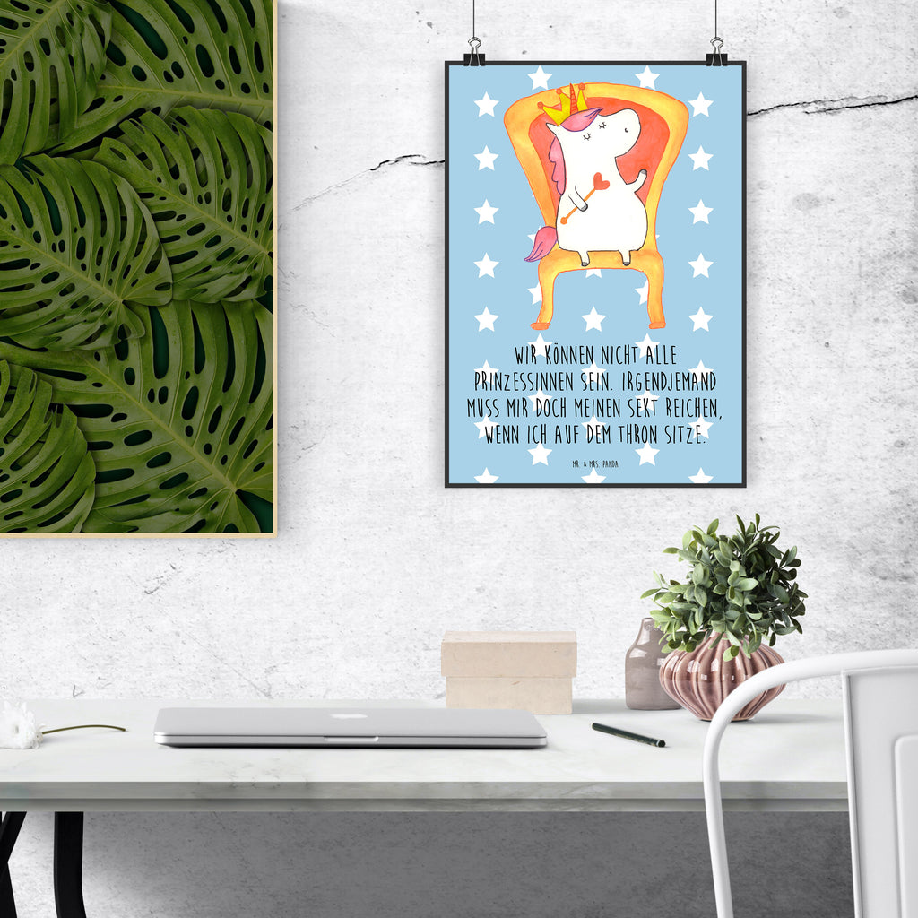 Poster unicorn princess Mr. & Mrs. Panda Poster, Raumdekoration, Kunstdruck, Posterdruck, Wanddeko Bild, Wanddekoration, Handgemaltes Poster, Wanddeko, Designposter, Küchenposter, Wandposter, Poster, Bild, Kinderposter, Einhorn, Einhörner, Einhorn Deko, Unicorn, Monat, Geburtstagsgeschenk, Geschenk, Geburtstag, Prinzessin