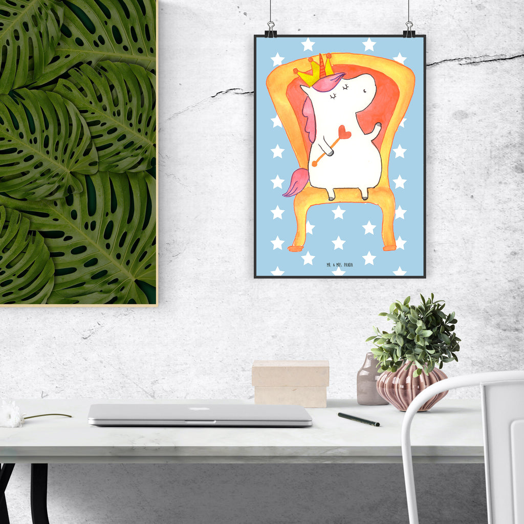 Poster unicorn princess Mr. & Mrs. Panda Poster, Raumdekoration, Kunstdruck, Posterdruck, Wanddeko Bild, Wanddekoration, Handgemaltes Poster, Wanddeko, Designposter, Küchenposter, Wandposter, Poster, Bild, Kinderposter, Einhorn, Einhörner, Einhorn Deko, Unicorn, Monat, Geburtstagsgeschenk, Geschenk, Geburtstag, Prinzessin