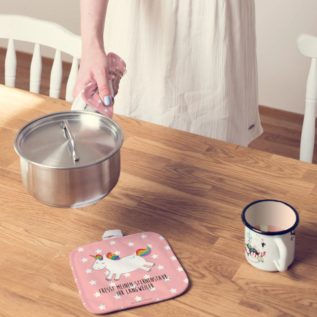 2er Set Topflappen  Einhorn Happy Topflappen Set, Topfuntersetzer, Topflappen mit Spruch, Topflappen lustig, Topfhandschuh, Ofenhandschuh, Schöne Topflappen, Topflappen 2er Set, Topflappenset, Topflappen, Ofenhandschuhe, Topfhandschuhe, Einhorn, Einhörner, Einhorn Deko, Unicorn, fröhlich, glücklich, witzig, Lächeln, Spaß, spannend, Lebensfreude, Lachen, Freude