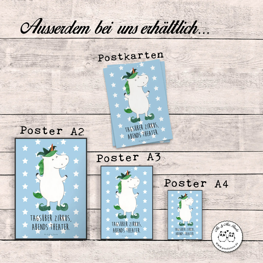 Poster unicorn joker Mr. & Mrs. Panda Poster, Wandschmuck, wandkunst, grafikposter, kunstdruck poster, Bild, Poster, Designposter, Deko Bild, Wanddeko Bild, Kunstdruck, wanddruck, drucke, Wandposter, Wanddekoration, kunst für die wand, Plakat, Posterdruck, Bild für Wand, kunstposter, wanddeko, Wandbild, Einhorn Deko, Einhörner, Einhorn, Unicorn, Mittelalter, Kasper, Gaukler, Hofnarr