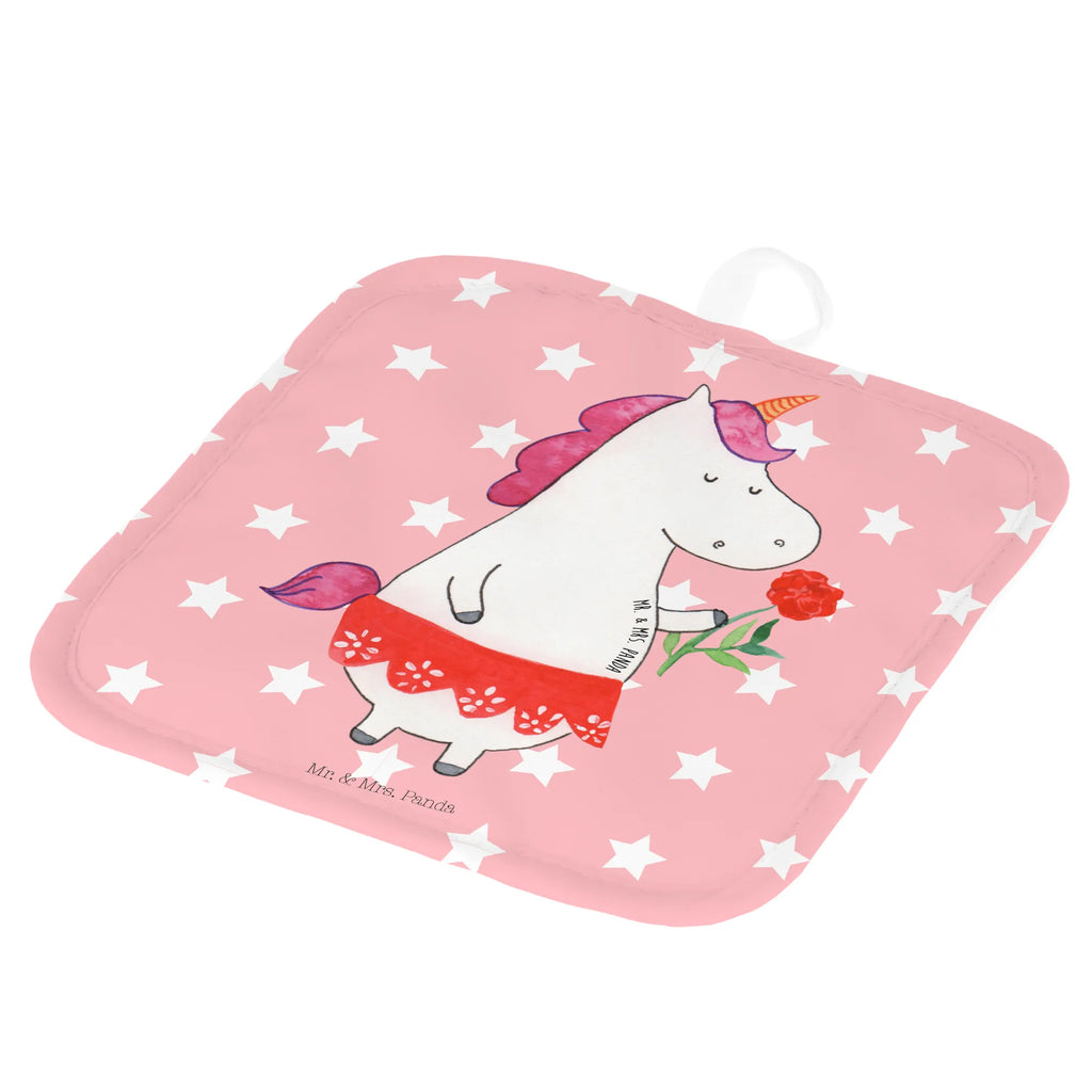 2-elementowy zestaw podkładek pod garnki jednorożec dama Jednorożec, jednorożce, dekoracje jednorożca, jednorożec