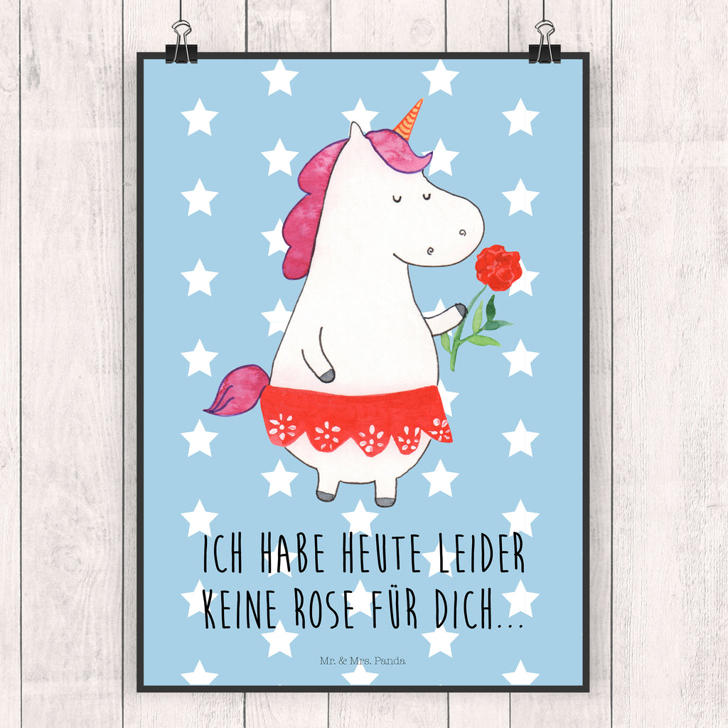 Poster Einhorn Dame drucke, Wanddeko Bild, Design Poster, grafikposter, Deko Poster, Posterdruck, wanddeko, kunstposter, Plakat, kunstdruck poster, wanddruck, typografie poster, wandkunst, Deko Bild, Bild, Wandbild, Mr. & Mrs. Panda Poster, Panda Poster, Designposter, Wandschmuck, Poster, Kunstdruck, Wanddekoration, Wandposter, Einhörner, Einhorn, Unicorn, Einhorn Deko, Abfuhr, Schluss machen, Feine Dame, Dame, Bachelor, Freundin, Trennung, Frau, Lady, Bachelorette