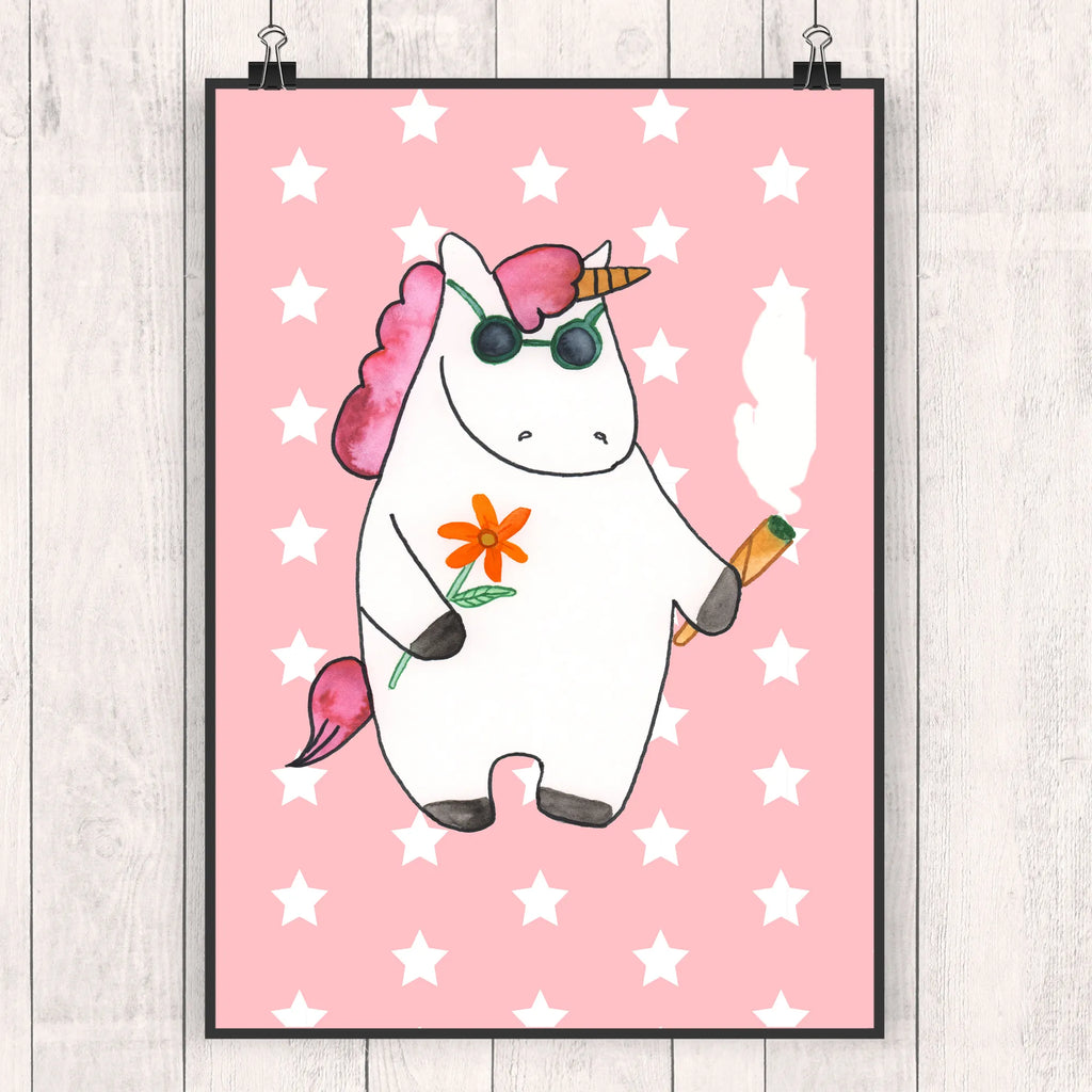 Poster unicorn Woodstock Wandposter, Mr. & Mrs. Panda Poster, wanddeko, Kunstdruck, Plakat, kunstposter, Wanddekoration, Posterdruck, Wandbild, Wandschmuck, kunstdruck poster, drucke, Bild für Wand, Designposter, Bild, wandkunst, wanddruck, kunst für die wand, Poster, Deko Bild, grafikposter, Wanddeko Bild, Einhorn Deko, Einhörner, Einhorn, Unicorn, Joint, Woodstock, Alkohol, Spaß. Lustig, Kiffen, Zigarette, Witzig, Party