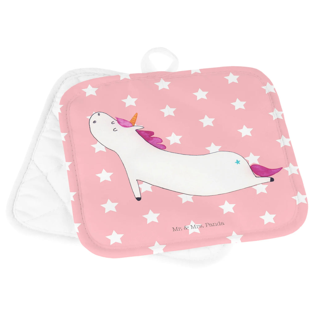 2-elementowy zestaw podkładek pod garnki jednorożec joga Jednorożec, jednorożce, dekoracje jednorożca, jednorożec