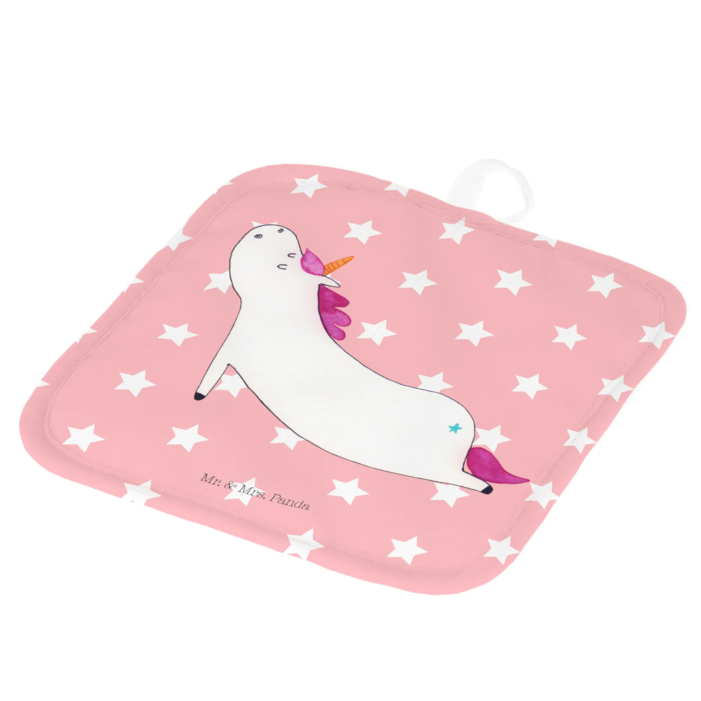 2-elementowy zestaw podkładek pod garnki jednorożec joga Jednorożec, jednorożce, dekoracje jednorożca, jednorożec