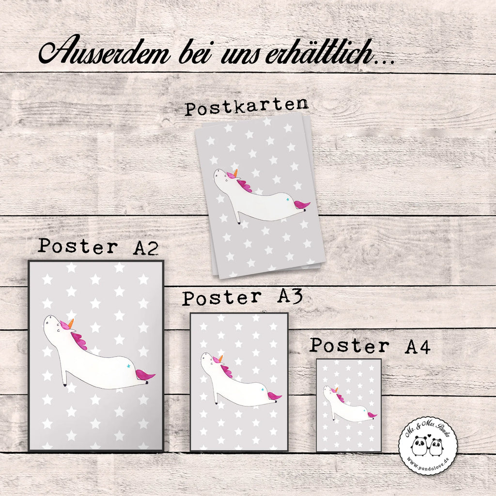 Plakat jednorożec joga drucke, Deko Bild, Plakat, Wandposter, wanddruck, Bild für Wand, kunstdruck poster, Wandbild, wanddeko, Bild, Kunstdruck, kunst für die wand, Poster, kunstposter, grafikposter, Wanddeko Bild, Wandschmuck, wandkunst, Designposter, Mr. & Mrs. Panda Poster, Wanddekoration, Posterdruck, Einhorn Deko, Einhörner, Einhorn, Unicorn, Lustig, Achtsamkeit, Sport, Yogamatte, Namaste, Entspannung, Joga, Süß, Witzig, Yoga