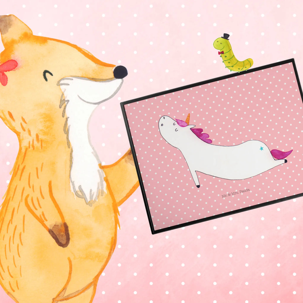 Desk pad unicorn yoga Desk pad, underlay, desk, girl, office, children, unicorn, unicorns, gift, sports, Unicorn, Namaste, present, yoga, relaxation, mindfulness, sweet, funny