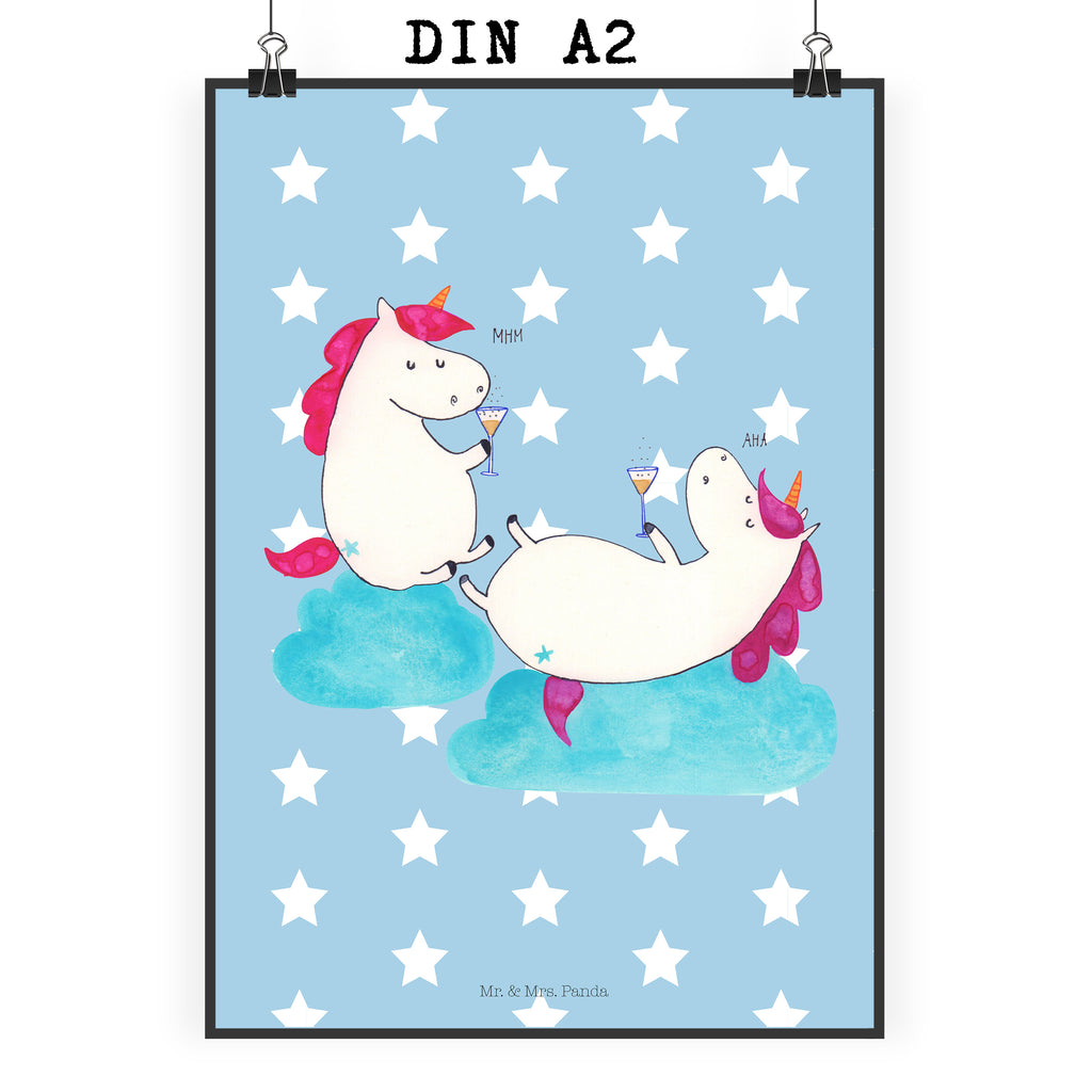 Plakat jednorożec szampan Plakat, wandkunst, wanddruck, Bild für Wand, Wandbild, Mr. & Mrs. Panda Poster, drucke, Wandposter, Deko Bild, grafikposter, Posterdruck, Kunstdruck, kunst für die wand, Wanddeko Bild, Bild, Wanddekoration, wanddeko, kunstposter, kunstdruck poster, Designposter, Poster, Wandschmuck, Einhorn Deko, Einhörner, Einhorn, Unicorn, Freundin, BFF, Beste, Anstoßen, Sekt, Party, Spaß, Freundinnen, Mädelsabend, Korken
