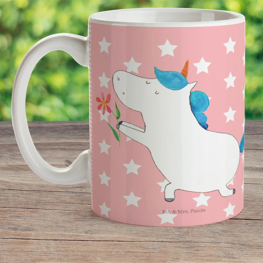 Child's mug unicorn flower drinking cup, camping mug, mug, kindergarten, plastic cup, coffee cup, unicorn, unicorns, couple, marriage application, flower, request, love, engagement, proof of love, partner