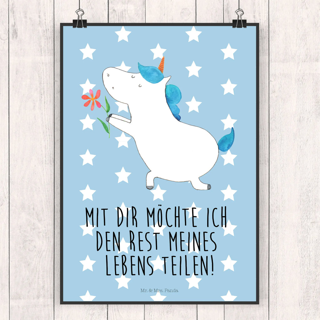 Poster unicorn flower Wanddeko, Bild, Wanddeko Bild, Designposter, Raumdekoration, Mr. & Mrs. Panda Poster, Küchenposter, Handgemaltes Poster, Posterdruck, Wandposter, Kinderposter, Poster, Wanddekoration, Kunstdruck, Einhorn, Einhörner, Einhorn Deko, Unicorn, heiraten, Liebesbeweis, Liebe, Verlobung, Freundin, Heiratsantrag, Freund, Partner, Ehepaar, Antrag, Pärchen, Ehe