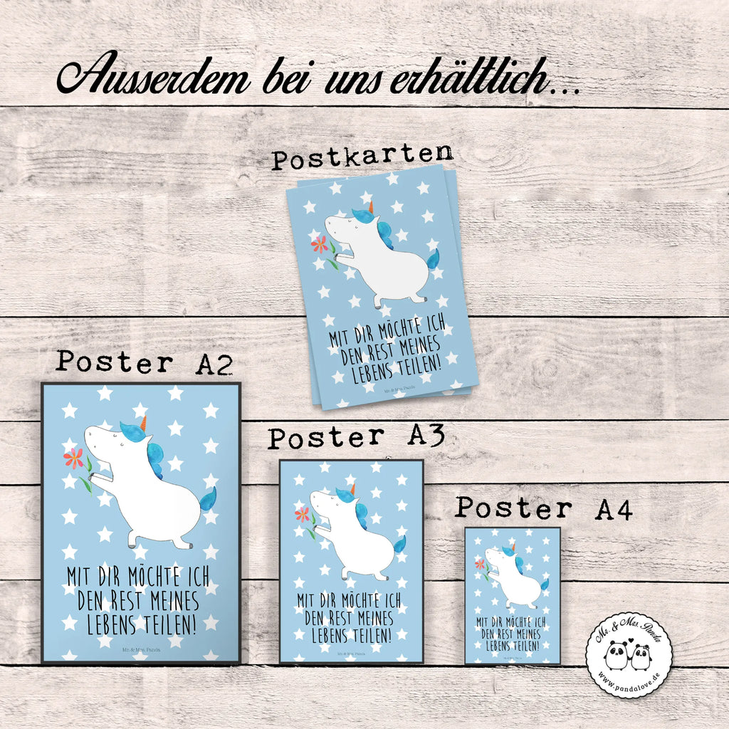 Poster unicorn flower Wanddeko, Bild, Wanddeko Bild, Designposter, Raumdekoration, Mr. & Mrs. Panda Poster, Küchenposter, Handgemaltes Poster, Posterdruck, Wandposter, Kinderposter, Poster, Wanddekoration, Kunstdruck, Einhorn, Einhörner, Einhorn Deko, Unicorn, heiraten, Liebesbeweis, Liebe, Verlobung, Freundin, Heiratsantrag, Freund, Partner, Ehepaar, Antrag, Pärchen, Ehe