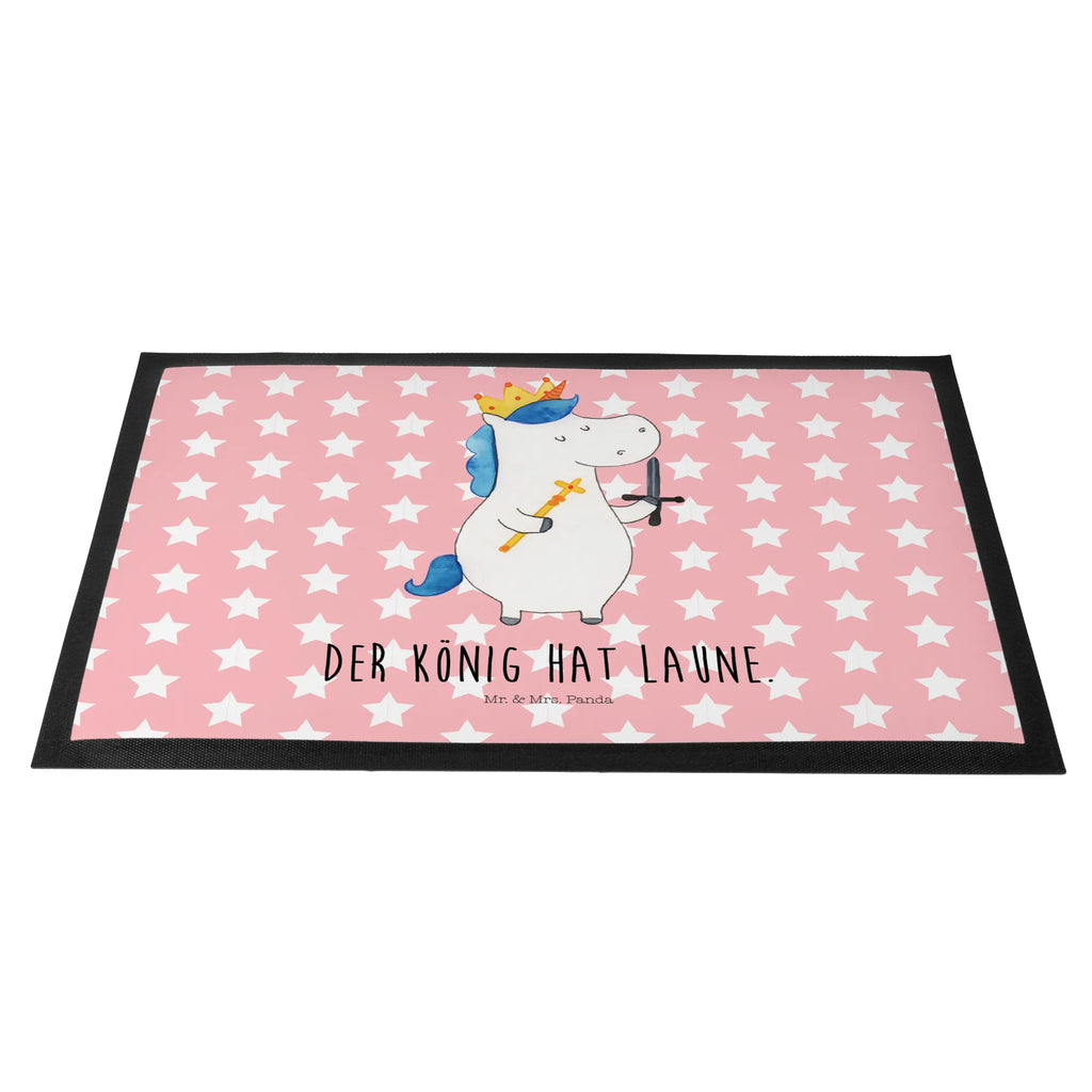 Fußmatte Einhorn König mit Schwert bodenmatte, Schmutzfänger, Gummimatte, abstreifer, Bodenvorleger, Sauberlaufmatte, fußmatte, Haustürmatte, Eingangsteppich, Schmutzfangmatte, Schuhabstreifer, hausmatte, Schmutzfangteppich, Fussmatte, Eingangsmatte, Vorleger, Türmatte, teppichmatte, flurmatte, Fußabstreifer, Abtretmatte, Abtreter, Türvorleger, matte haustür, Schmutzmatte, Fußabtreter, Outdoor-Matte, außenmatte, Gummi-Fußmatte, Einhorn Deko, Unicorn, Einhorn, Einhörner, Ritter, Mittelalter, König