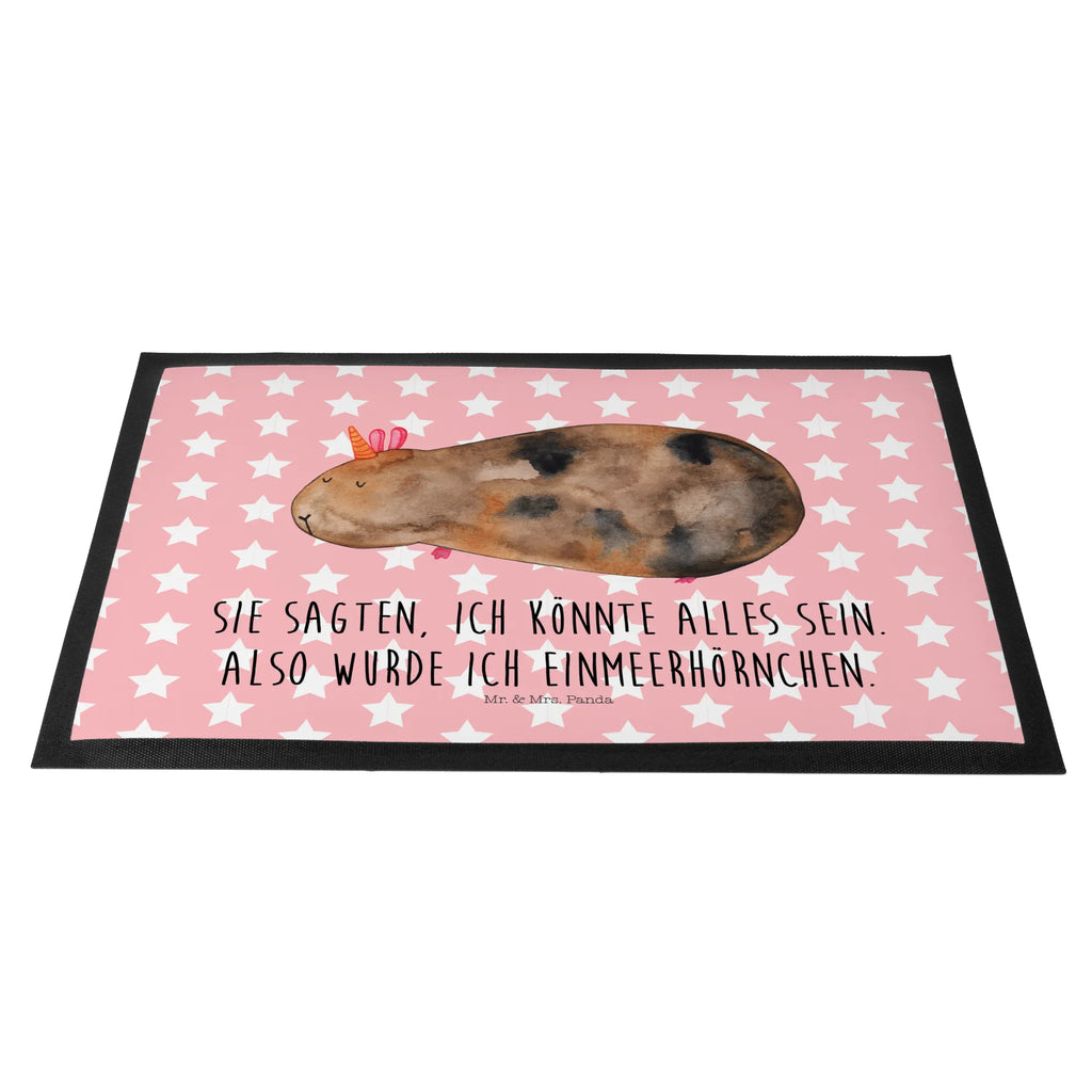 Fußmatte Meerhörnchen Schmutzfangmatte, Schuhabstreifer, Gummi-Fußmatte, Bodenvorleger, hausmatte, Schmutzmatte, Vorleger, bodenmatte, flurmatte, Eingangsmatte, außenmatte, Outdoor-Matte, Eingangsteppich, Fussmatte, Sauberlaufmatte, Türvorleger, Schmutzfänger, Abtretmatte, Gummimatte, matte haustür, Schmutzfangteppich, Abtreter, fußmatte, Fußabstreifer, Haustürmatte, abstreifer, Türmatte, teppichmatte, Fußabtreter, Einhorn Deko, Unicorn, Einhorn, Einhörner, Meerschwein, Meerhörnchen, Meerschweinchen, Meericorn