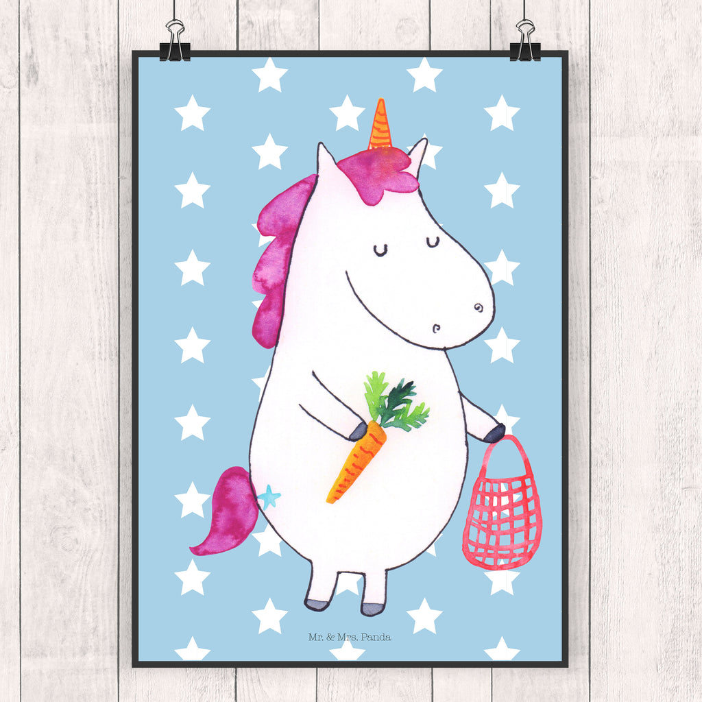 Poster Einhorn Vegan kunstposter, Wanddekoration, Bild, Posterdruck, grafikposter, Designposter, Poster, Bild für Wand, kunst für die wand, Plakat, Deko Bild, Wandschmuck, kunstdruck poster, wanddeko, Wandbild, Wandposter, wandkunst, drucke, wanddruck, Kunstdruck, Wanddeko Bild, Mr. & Mrs. Panda Poster, Einhorn Deko, Einhörner, Einhorn, Unicorn, Vegan, Veganer, Rohkost, Gesund Leben, Veganismus, Vegetariar, Gesund essen