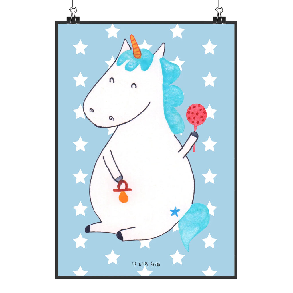 Poster unicorn infant Posterdruck, Wanddekoration, Bild, Wandbild, wanddruck, Mr. & Mrs. Panda Poster, Wanddeko Bild, kunstdruck poster, wandkunst, drucke, wanddeko, Deko Bild, kunst für die wand, kunstposter, grafikposter, Poster, Wandschmuck, Plakat, Kunstdruck, Wandposter, Bild für Wand, Designposter, Einhorn Deko, Einhörner, Einhorn, Unicorn, Nachwuchs, Babyglück, Geburt, Baby, Party, Schnuller, Kind, Mutter, Eltern, Geburtstag, Erstes Kind