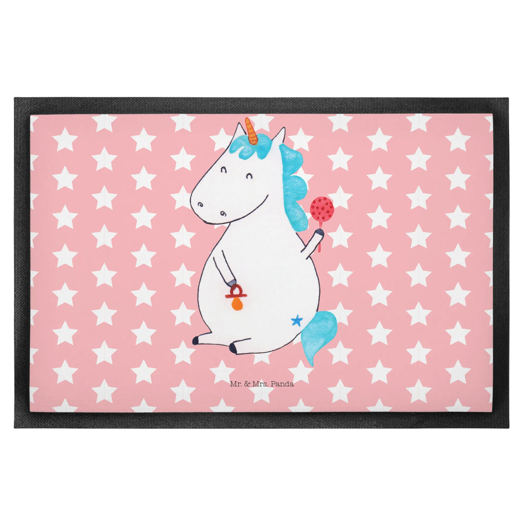 Fußmatte Einhorn Baby Abtreter, Schuhabstreifer, türmatten, sauberlaufmatten, Fussmatte, Fußmatten, flurmatte, Schmutzfangteppich, Sauberlaufmatte, Schmutzfänger, schmutzfangmatten, abstreifer, Haustürmatte, Türmatte, außenmatte, fußmatte, Schmutzfangmatte, Schmutzmatte, Eingangsteppich, hausmatte, Abtretmatte, Fußabstreifer, Türvorleger, Eingangsmatte, Fußabtreter, matte haustür, Einhorn, Einhörner, Einhorn Deko, Unicorn, Mutter, Kind, Eltern, Geburt, Baby, Babyglück, Geburtstag, Schnuller, Erstes Kind, Nachwuchs, Party