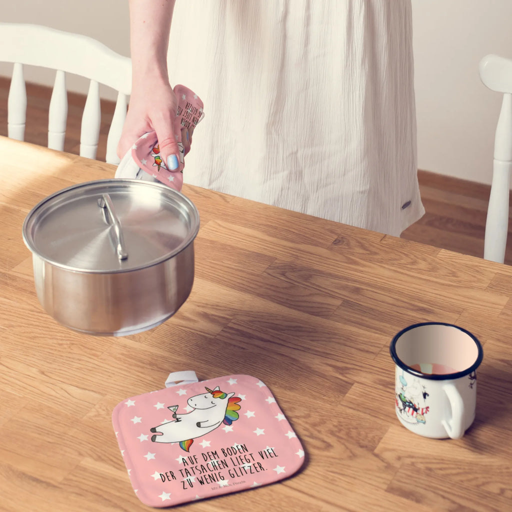 2er Set Topflappen  Einhorn Cocktail Ofenhandschuh, Topfhandschuh, Topfuntersetzer, Topfhandschuhe, Ofenhandschuhe, Schöne Topflappen, Topflappen mit Spruch, Topflappen, Topflappen 2er Set, Topflappen Set, Topflappen lustig, Topflappenset, Einhorn, Einhörner, Einhorn Deko, Unicorn, Freundin, Party, Geburtstag, Sekt, Cuba Libre, Caipirinha, lustig, Glitzer, Rum, Spruch, Spaß, Feiern, witzig