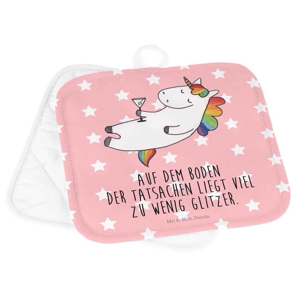 2er Set Topflappen  Einhorn Cocktail Ofenhandschuh, Topfhandschuh, Topfuntersetzer, Topfhandschuhe, Ofenhandschuhe, Schöne Topflappen, Topflappen mit Spruch, Topflappen, Topflappen 2er Set, Topflappen Set, Topflappen lustig, Topflappenset, Einhorn, Einhörner, Einhorn Deko, Unicorn, Freundin, Party, Geburtstag, Sekt, Cuba Libre, Caipirinha, lustig, Glitzer, Rum, Spruch, Spaß, Feiern, witzig